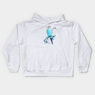 Blue Parakeet Kids Hoodie